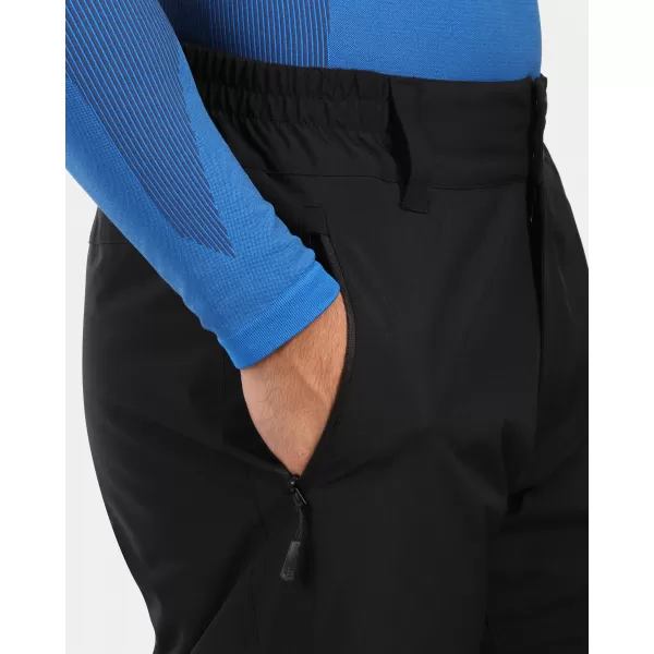  Pantaloni de schi pentru bărbați KILPI GABONE-M ZM0408KI NEGRU 