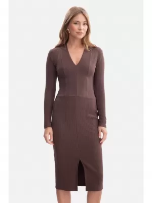Rochie BEWEAR B307 MARO