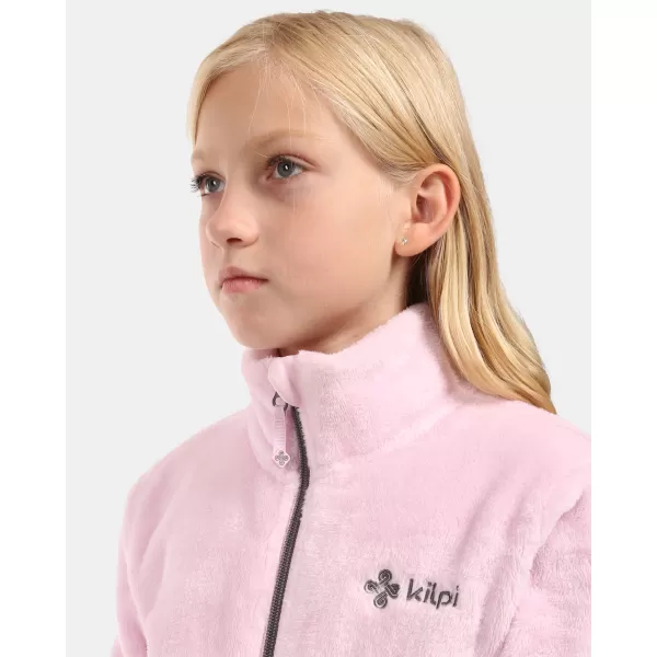  Hanorac fleece pentru fetiță KILPI SKATHI-JG ZJ0208KI ROZ DESCHIS 