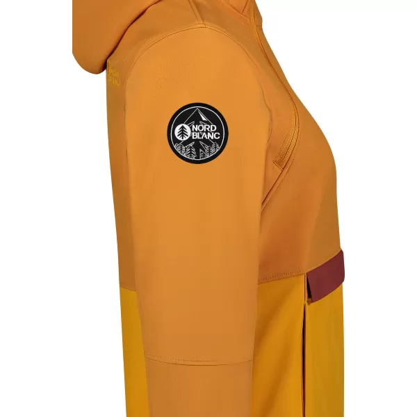  Anorac softshell pentru femei NORDBLANC NBWSL8275 PORTOCALE 