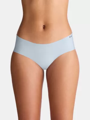 Chiloți de damă UNDER ARMOUR UA PURE STRETCH NS HIP - 3PK 1383895-453 CALM ALBASTRU