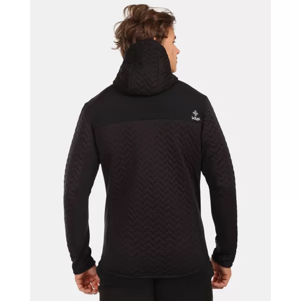  Hanorac pentru bărbați din fleece KILPI NEVIA-M ZM0215KI NEGRU 