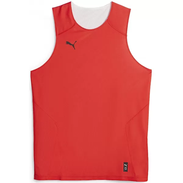  Jersey pentru bărbați PUMA REVERSIBLE PRACTICE JERSEY 67664003 PUMA RED 