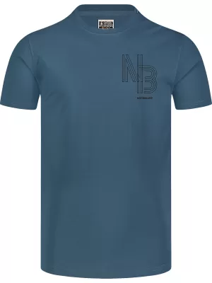 Cămaşă NORDBLANC GOODWILL NBSMT8161 ALBASTRU