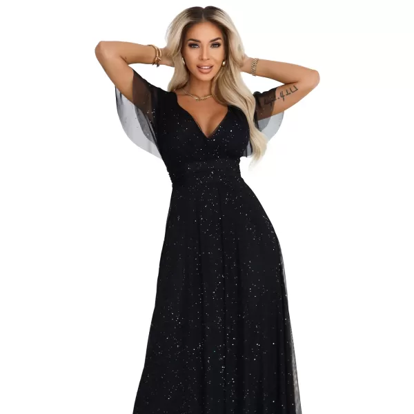  Rochie NUMOCO 635-2 NEGRU 