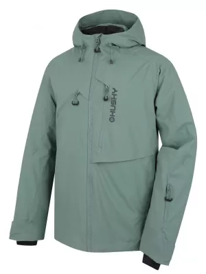 Jachetă pentru bărbați HUSKY GRUT M VERDE DECOLORAT