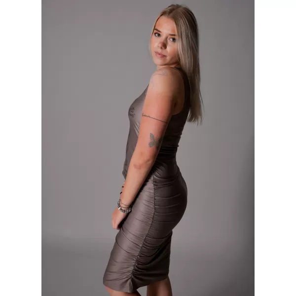  Rochie premium dama ALTISPORT VOJ/ALW047SAT03 MARO DESCHIS 