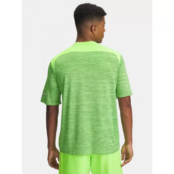  Tricou pentru bărbați UNDER ARMOUR UA TECH UTILITY SS VERDE 