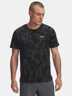 Tricou pentru bărbați UNDER ARMOUR UA LAUNCH PRINTED SS 6006110-016 GRI