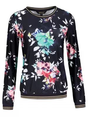 Tricou pentru femei ALTISPORT GAIA NEGRU