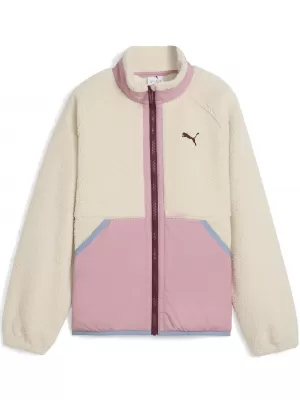 Jacheta pentru copii PUMA HYBRID SHERPA JACKET 68840587 ZAPADA ALPINA