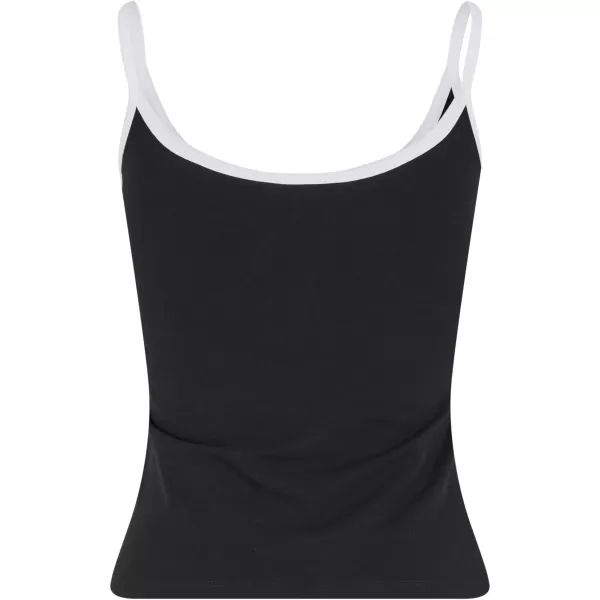  Maieu de damă URBAN CLASSICS TB7485A NEGRU/ALB/ALB/NEGRU 