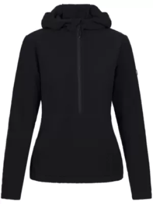 Hanorac de damă din fleece TRESPASS METRAYA NEGRU