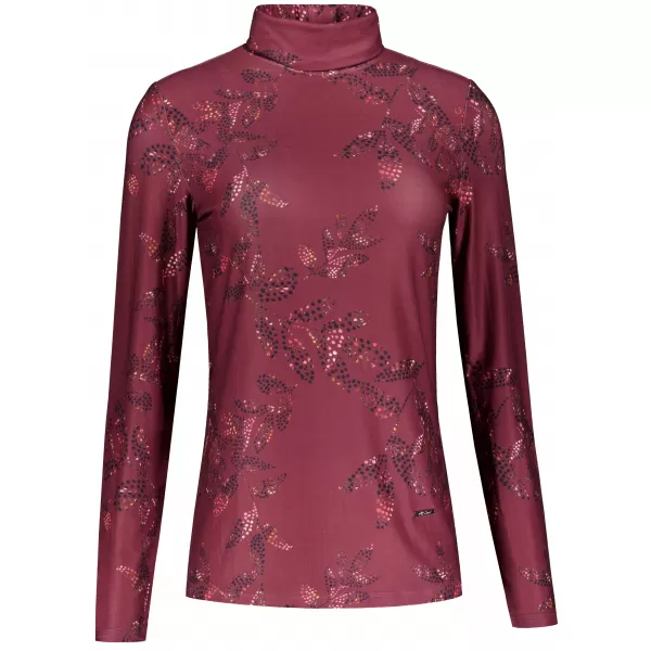  Tricou pentru femei ALTISPORT GERDA BURGUNDIA 