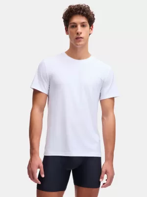Tricou pentru bărbați UNDER ARMOUR M UA PERF TECH MESH CREW NECK-2PK 6007625-100 ALB