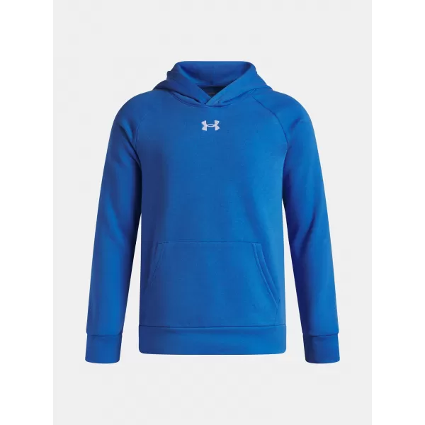  Hanorac pentru băiat UNDER ARMOUR UA RIVAL FLEECE HOODIE 1379792-402 ALBASTRU 
