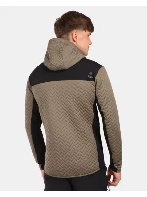 Hanorac pentru bărbați din fleece KILPI NEVIA-M ZM0215KI VERDE
