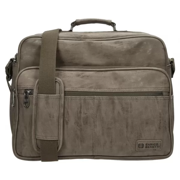  Sac ENRICO BENETTI ROTTERDAM 15 NOTEBOOK BAG 20 L TAUP MEDIU 