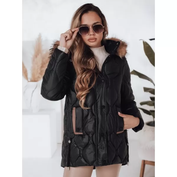  Geacă pentru doamne DSTREET TY4723 NEGRU 