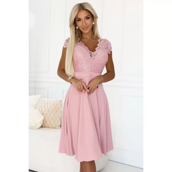  Rochie NUMOCO 381-6 ROZ 