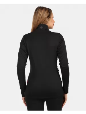 Hanorac de damă din fleece KILPI SIREN-W ZL0205KI NEGRU
