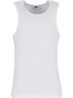 Tricou pentru bărbați URBAN CLASSICS TB7650A ALB/ALB