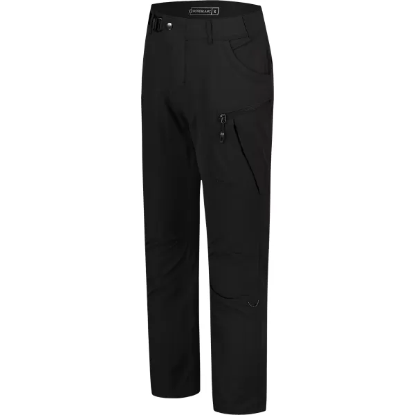  Pantaloni în aer liber pentru bărbați NORDBLANC FORGE NBSPM8191 NEGRU 
