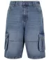 Pantaloni scurţi URBAN CLASSICS TB7367 BLUE DEEP BLUE SPĂLATĂ