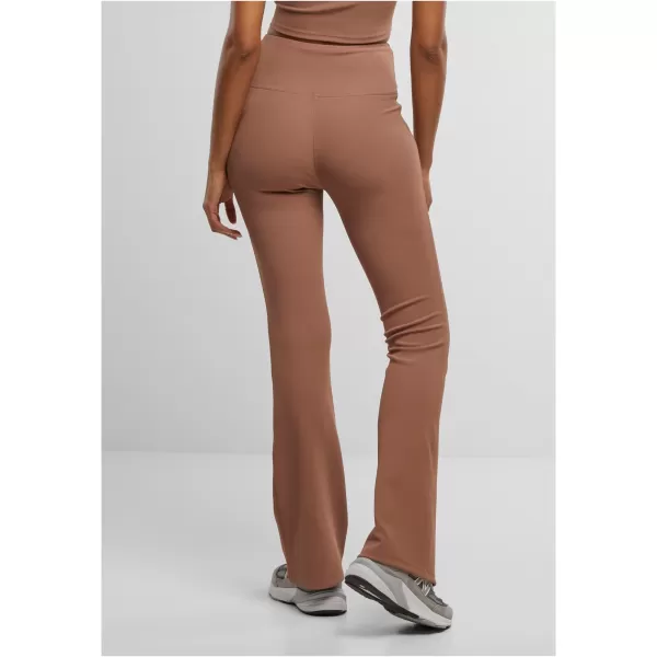 Pantalonii pentru doamne URBAN CLASSICS TB7801 MARO DESCHIS 