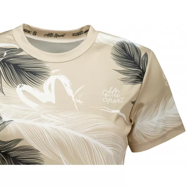  Crop top de damă premium ALTISPORT VOJ/ALW001TR07 MARO 