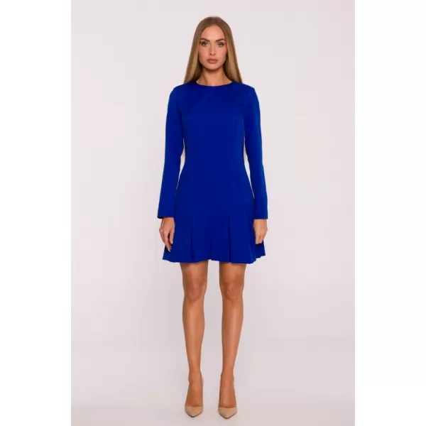  Rochie MOE M872 ALBASTRU REGAL 