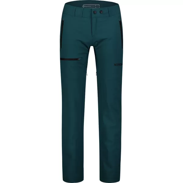  Pantaloni în aer liber pentru femei NORDBLANC FLOE NBFPL8277 VERDE ÎNCHIS 