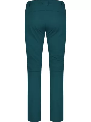 Pantaloni de softshell pentru femei NORDBLANC SWEEP NBFPL8278 VERDE ÎNCHIS