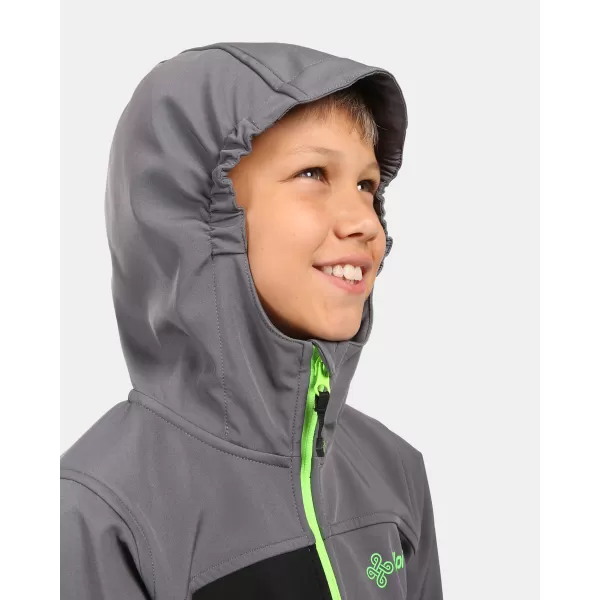  Jachetă softshell pentru copii KILPI RAVIO-J ZJ0105KI NEGRU 