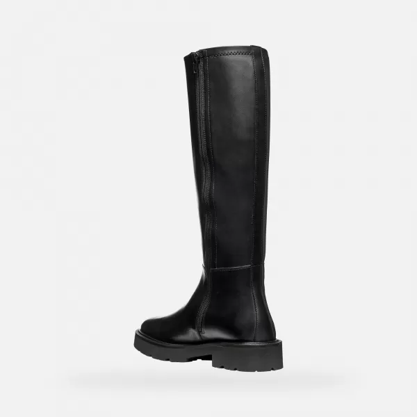 Cizme de dama GEOX NORIZE G009515 NEGRU 