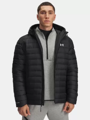 Jachetă pentru bărbați UNDER ARMOUR UA SPORTSWEAR INS JKT 6006363-001 NEGRU