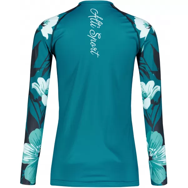  Tricou funcțional pentru femei cu mâneci lungi premium ALTISPORT VOJ/ALW115TR03 KEROSEN 