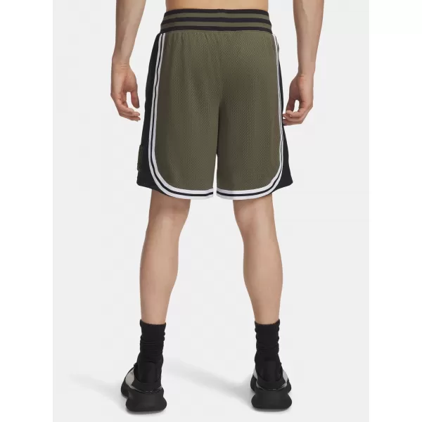  Pantaloni scurți pentru bărbați UNDER ARMOUR UA M COURTSIDE SHORT 6004087-390 VERDE 