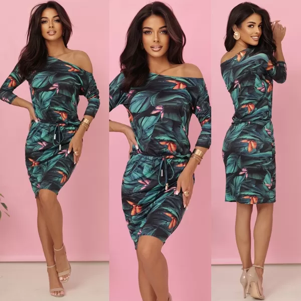 Rochie NUMOCO 13-166 VERDE 