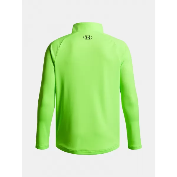  Tricou băieți UNDER ARMOUR UA TECH 2.0 1/2 ZIP 1363286-389 VERDE 