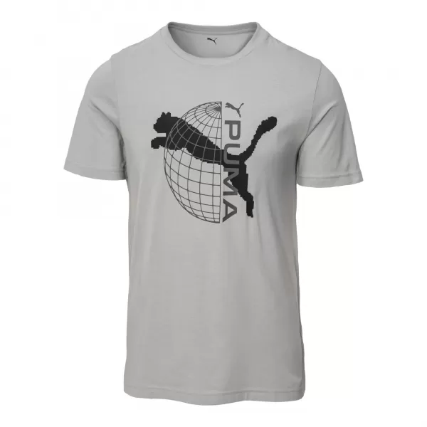  Cămaşă PUMA TECH GRAPHIC TEE 63219263 ECOU GRI 