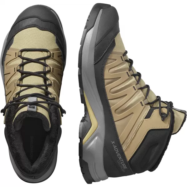  Pantofi pentru bărbați SALOMON X-ADVENTURE COLDRUSH WATERPROOF VAREC/NEGRU/PEWTER 