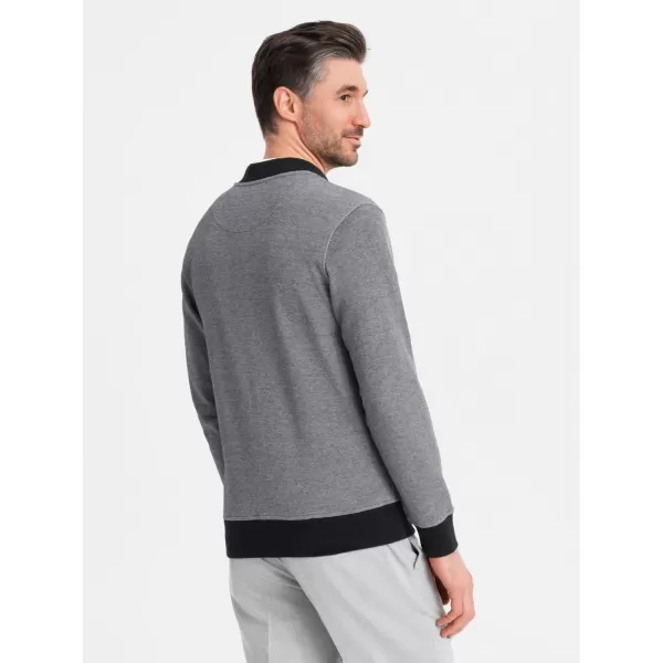  Panoul pentru bărbați OMBRE OM-SSZP-0210 NEGRU 