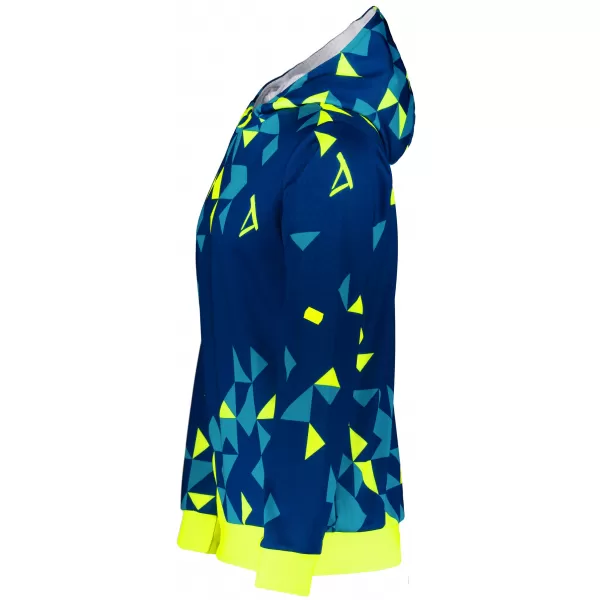  Hanorac funcțional premium pentru bărbați ALTISPORT VOJ/ALM108MI01 BLEUMARIN-GALBEN NEON 
