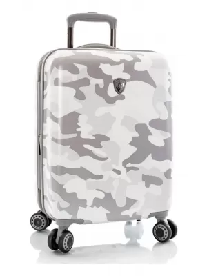Valiză HEYS S CAMUFLAJ ALB