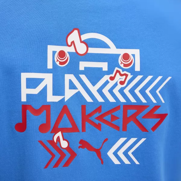  Cămaşă PUMA NEYMAR JR PLAYMAKER TEE 66032110 PUMA TEAM ROYAL/PUMA RED 