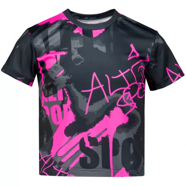  Premium funcțional pentru copii ALTISPORT VOJ/ALK076TR01 BLACK/FLUO PINK 