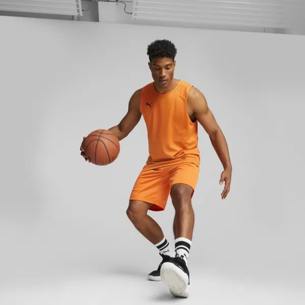  Jersey pentru bărbați PUMA REVERSIBLE PRACTICE JERSEY 67664006 MAC DE AUR 