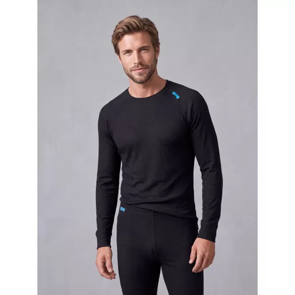  Set termic pentru bărbați ALTISPORT GAIN NEGRU 