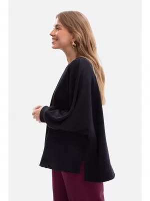 Hanorac de dama BEWEAR B306 NEGRU